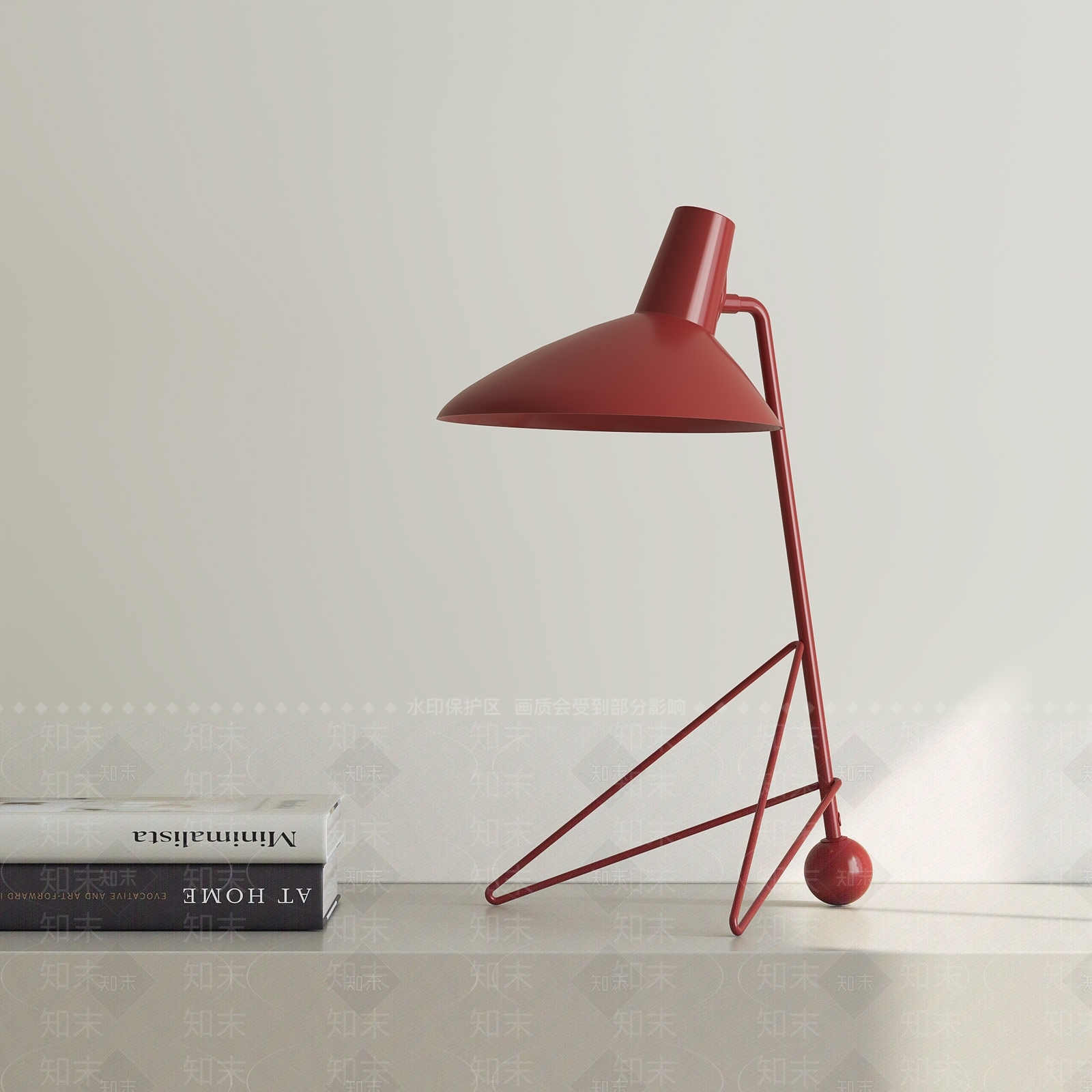 北欧简约台灯3D模型下载【ID:1191179792】