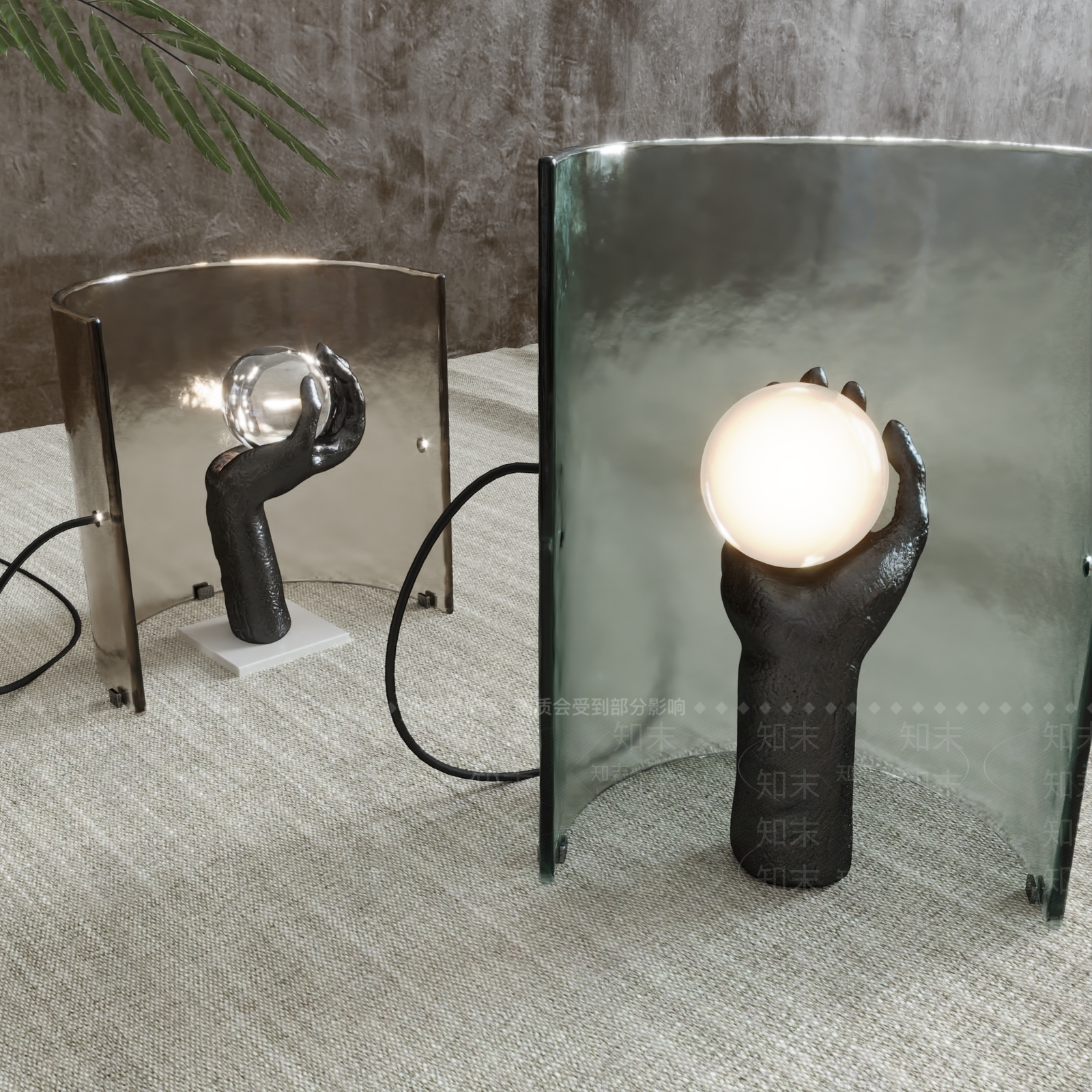 现代台灯3D模型下载【ID:1191188426】