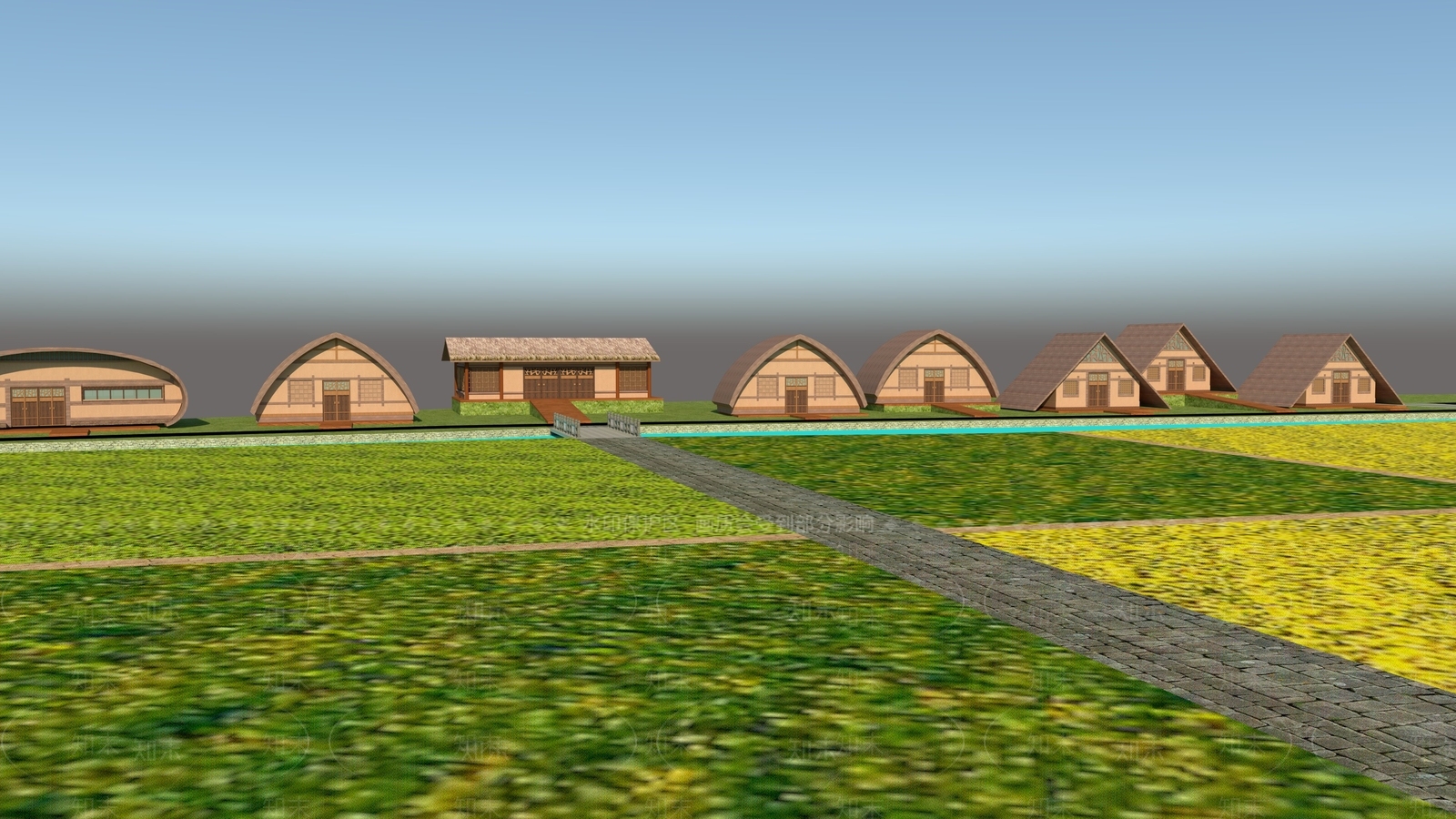 现代其他景观3D模型下载【ID:1191190946】