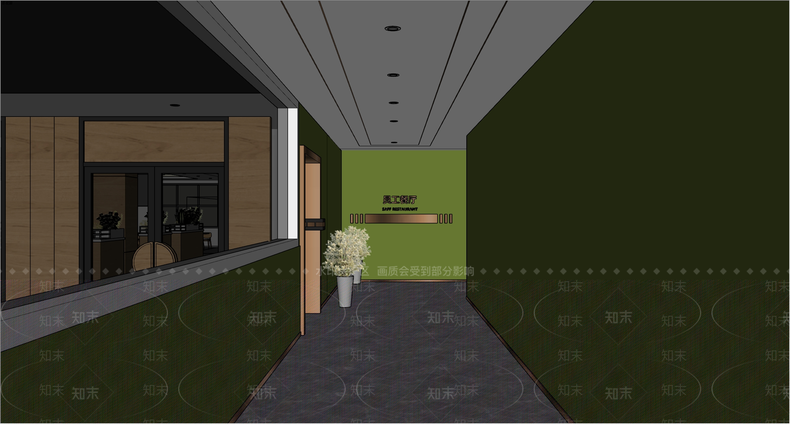 现代其他公共空间SU模型下载【ID:1191198907】