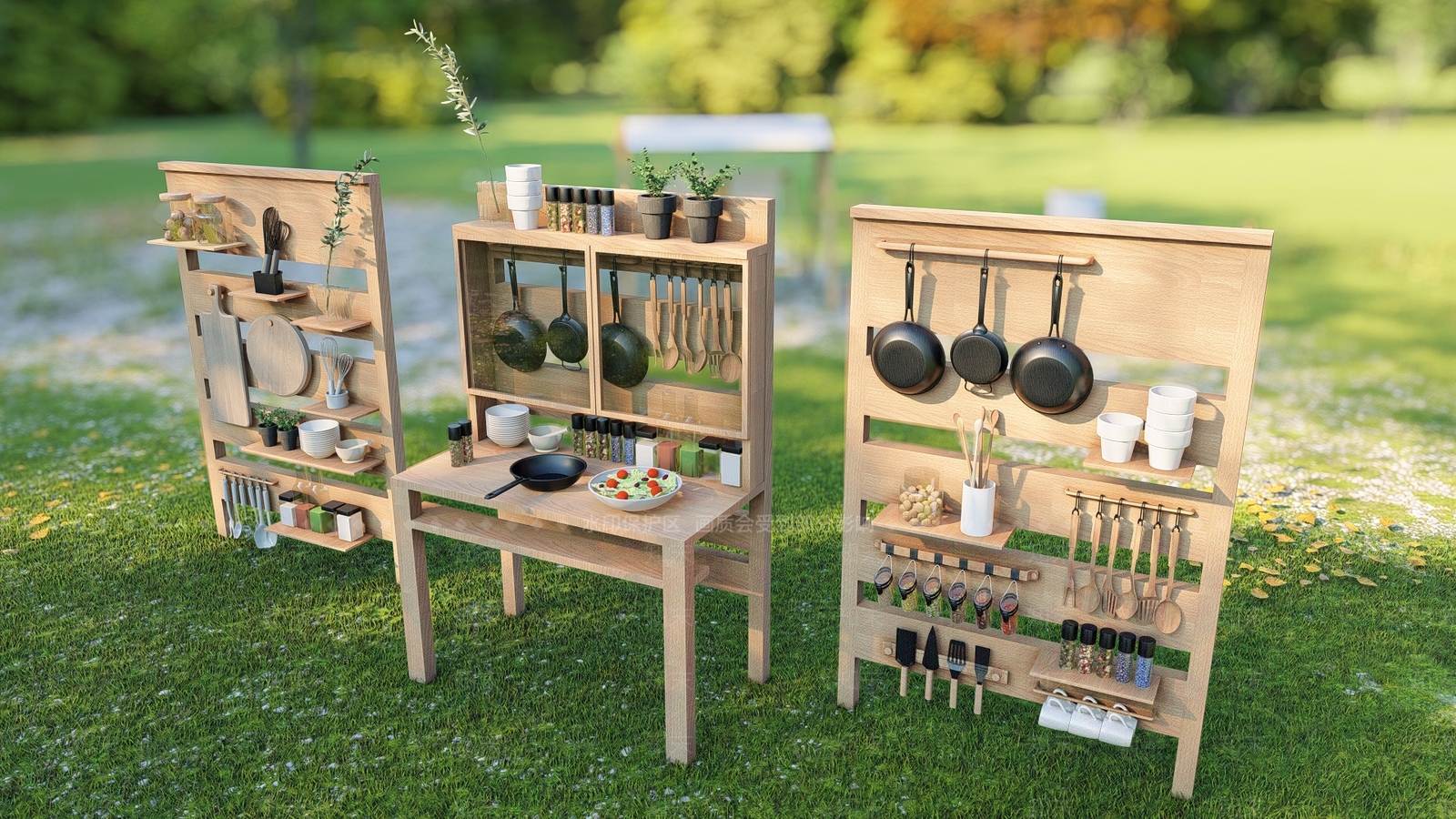 现代其他户外家具SU模型下载【ID:1191202239】