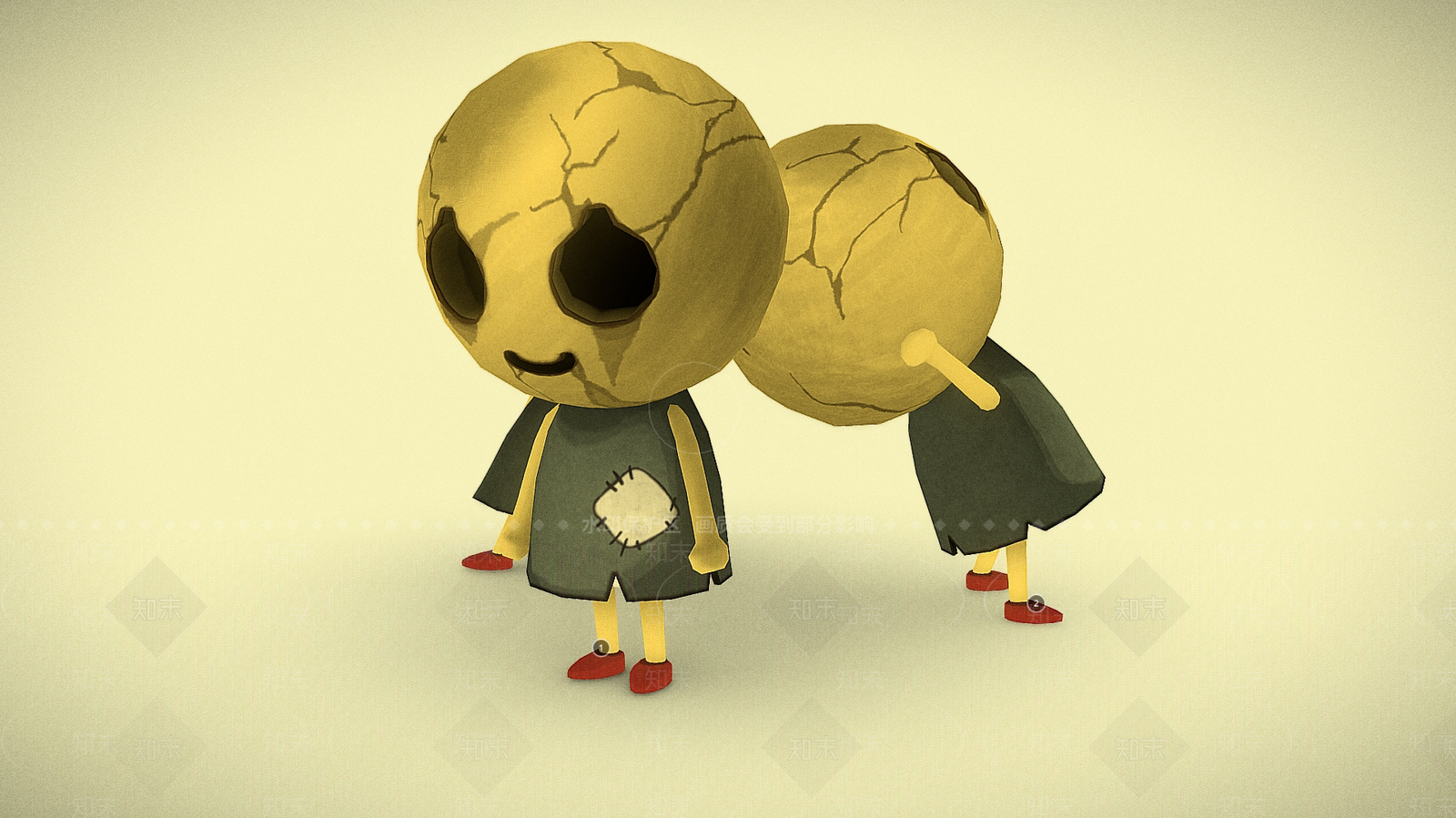 虚拟人物3D模型下载【ID:1191214396】