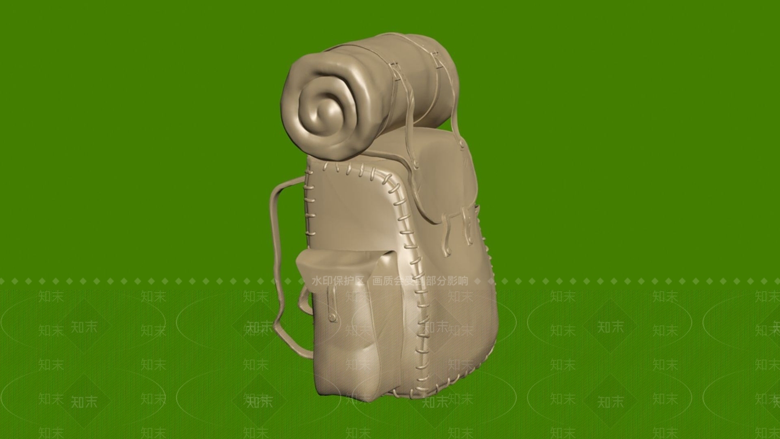 现代背包3D模型下载【ID:1191216053】