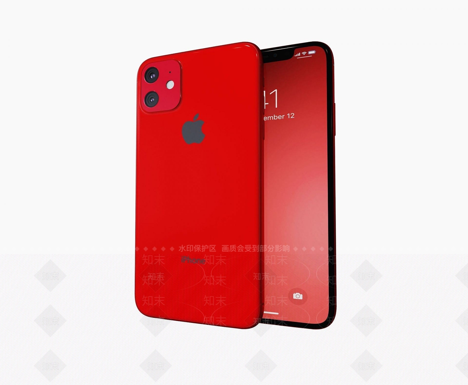 现代iphone11苹果手机3D模型下载【ID:1191224355】