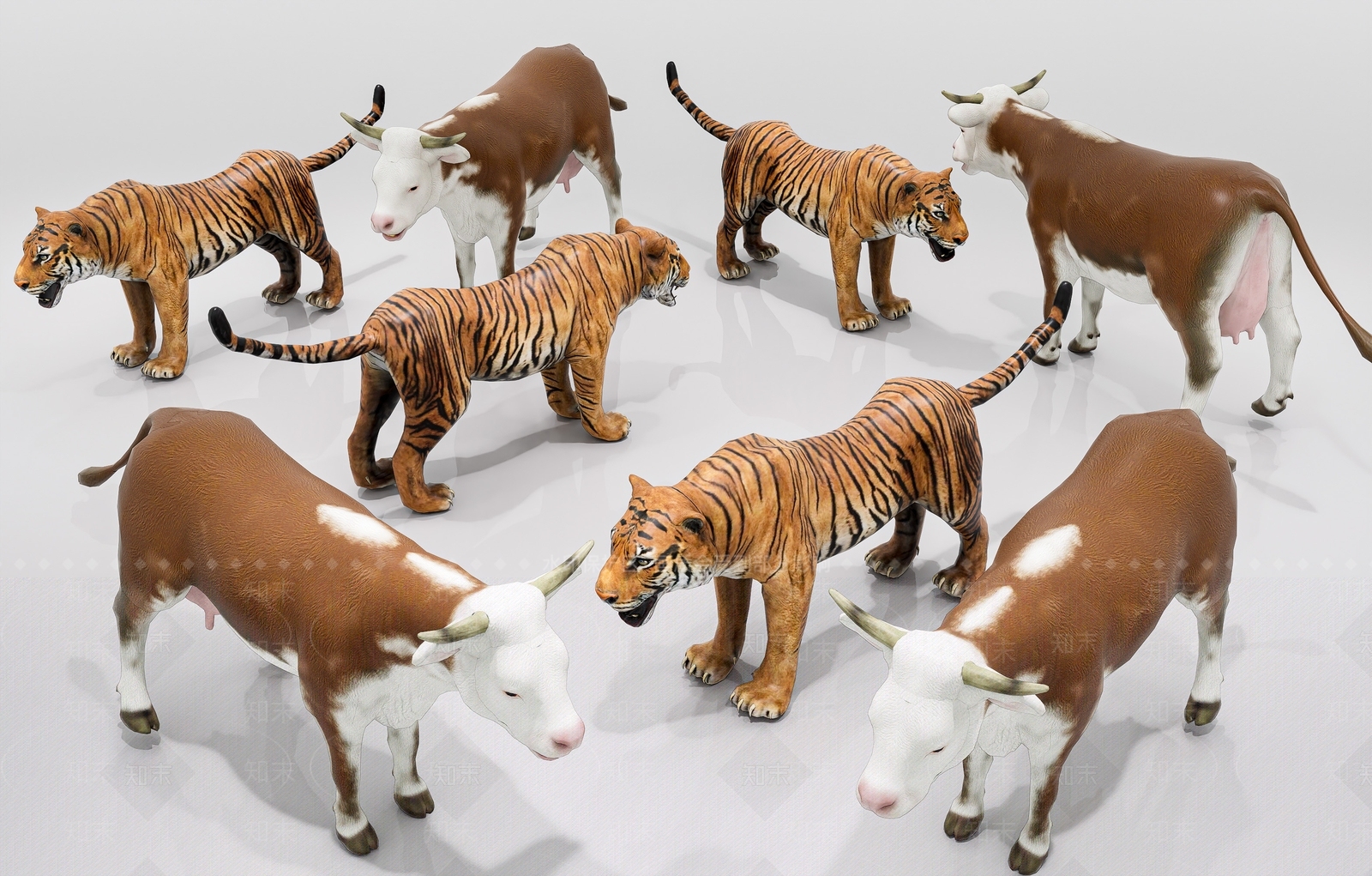 其他动物3D模型下载【ID:1191226770】