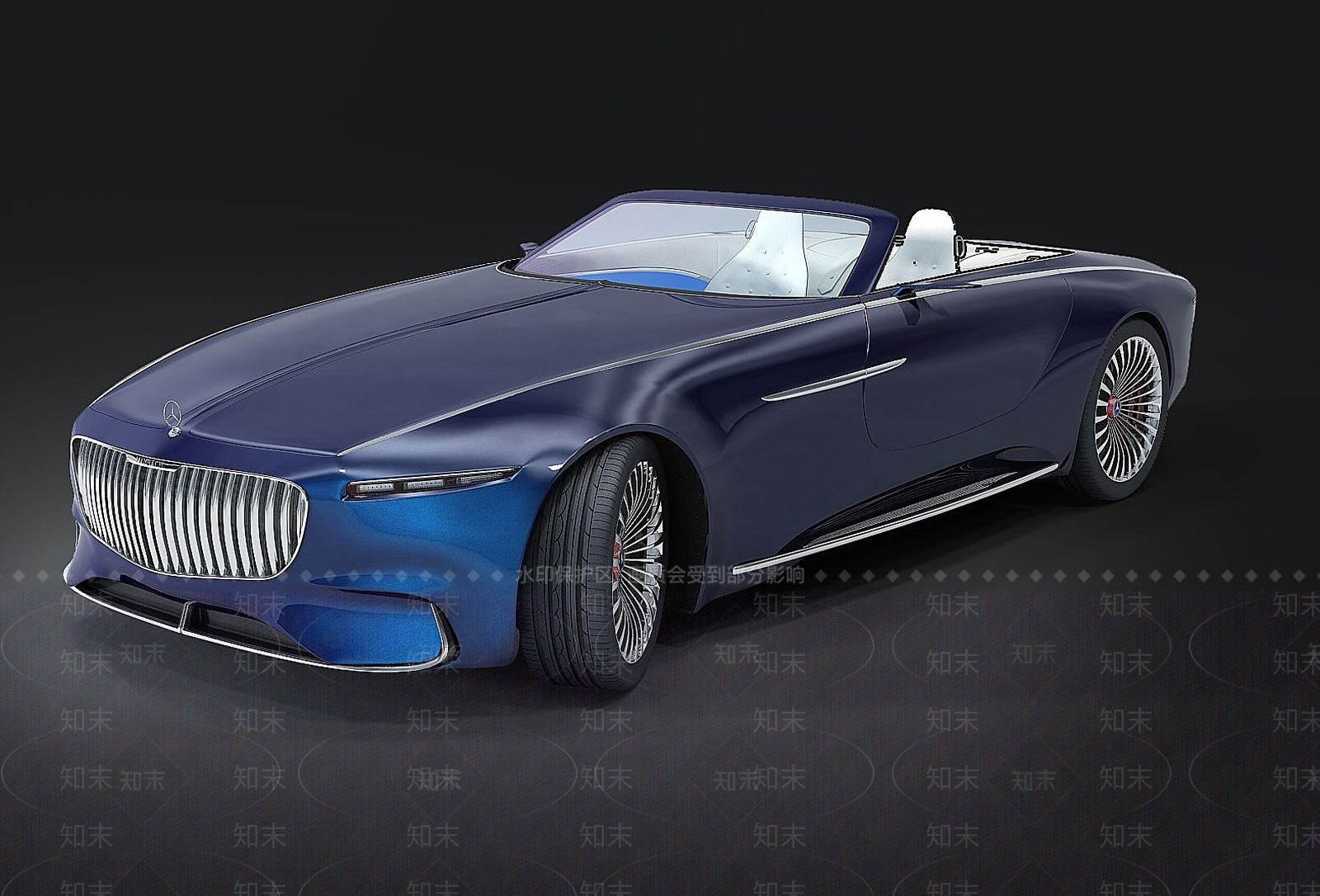 现代奔驰3D模型下载【ID:1191229274】