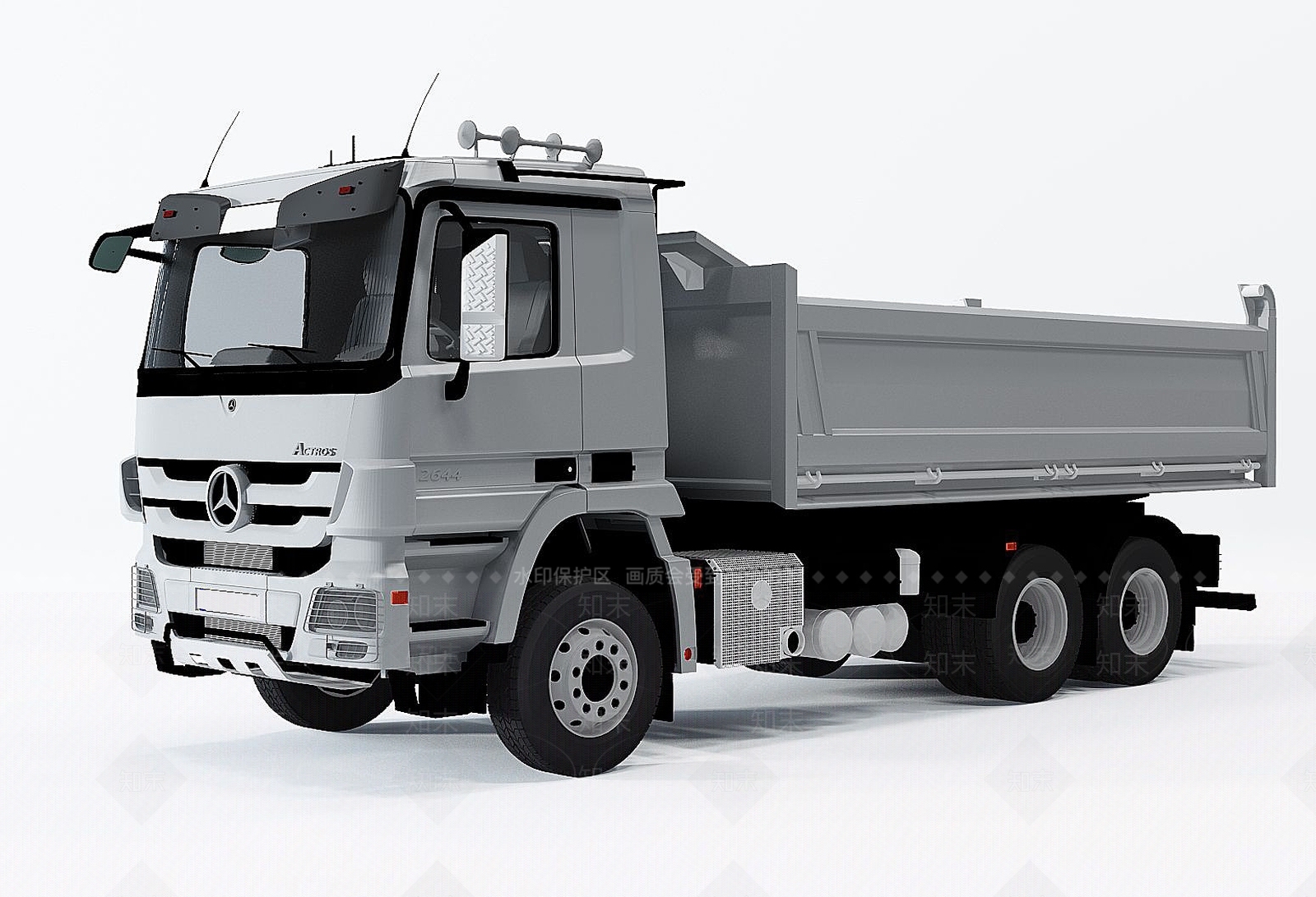 现代货车3D模型下载【ID:1191229764】