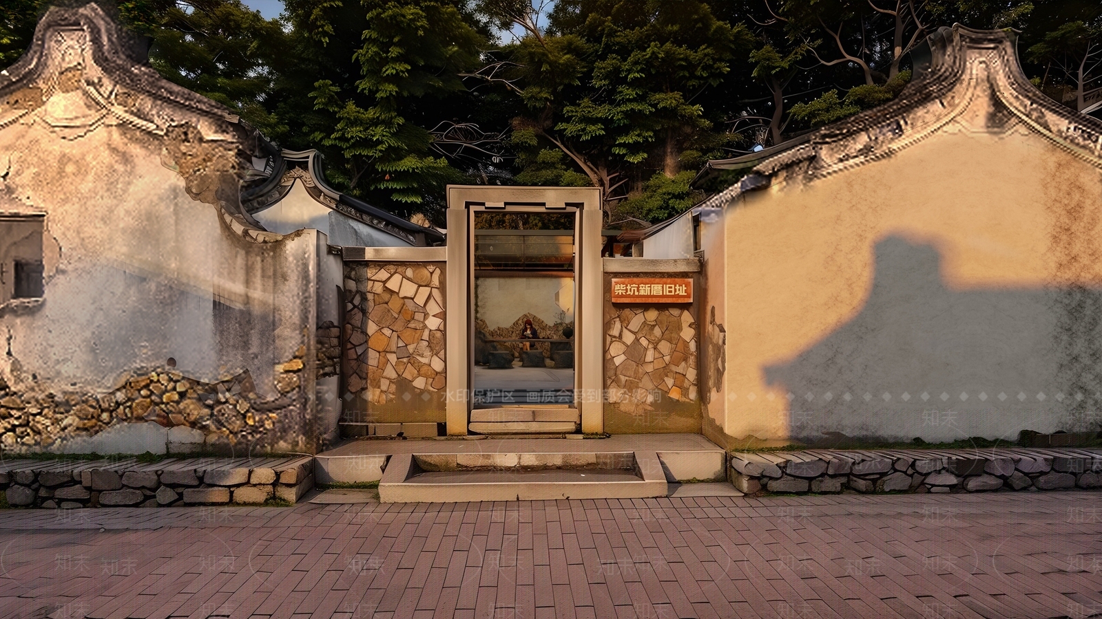 中式其他景观小建筑SU模型下载【ID:1191980365】