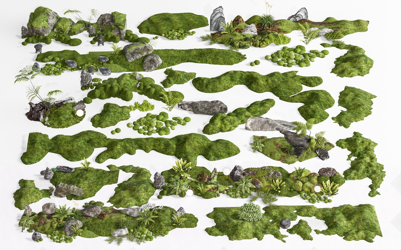 现代其他景观小品3D模型下载【ID:1191236928】