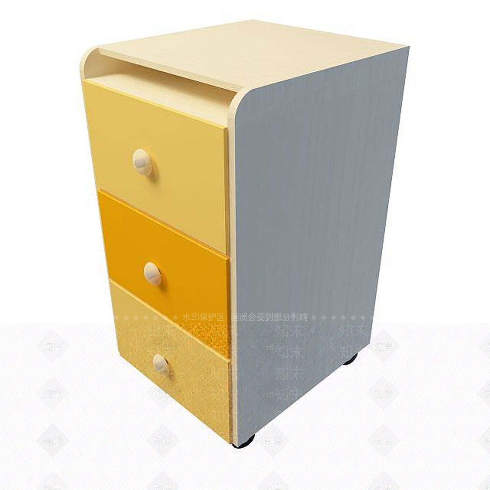 现代衣柜3D模型下载【ID:1191240350】