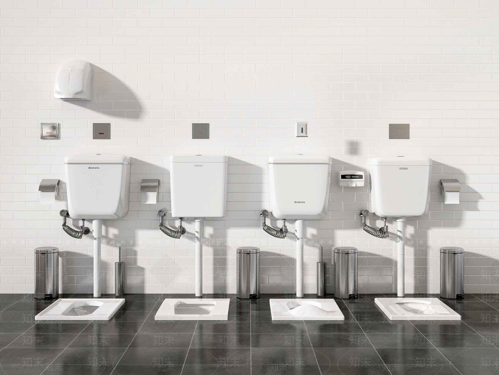 现代马桶3D模型下载【ID:1191241118】