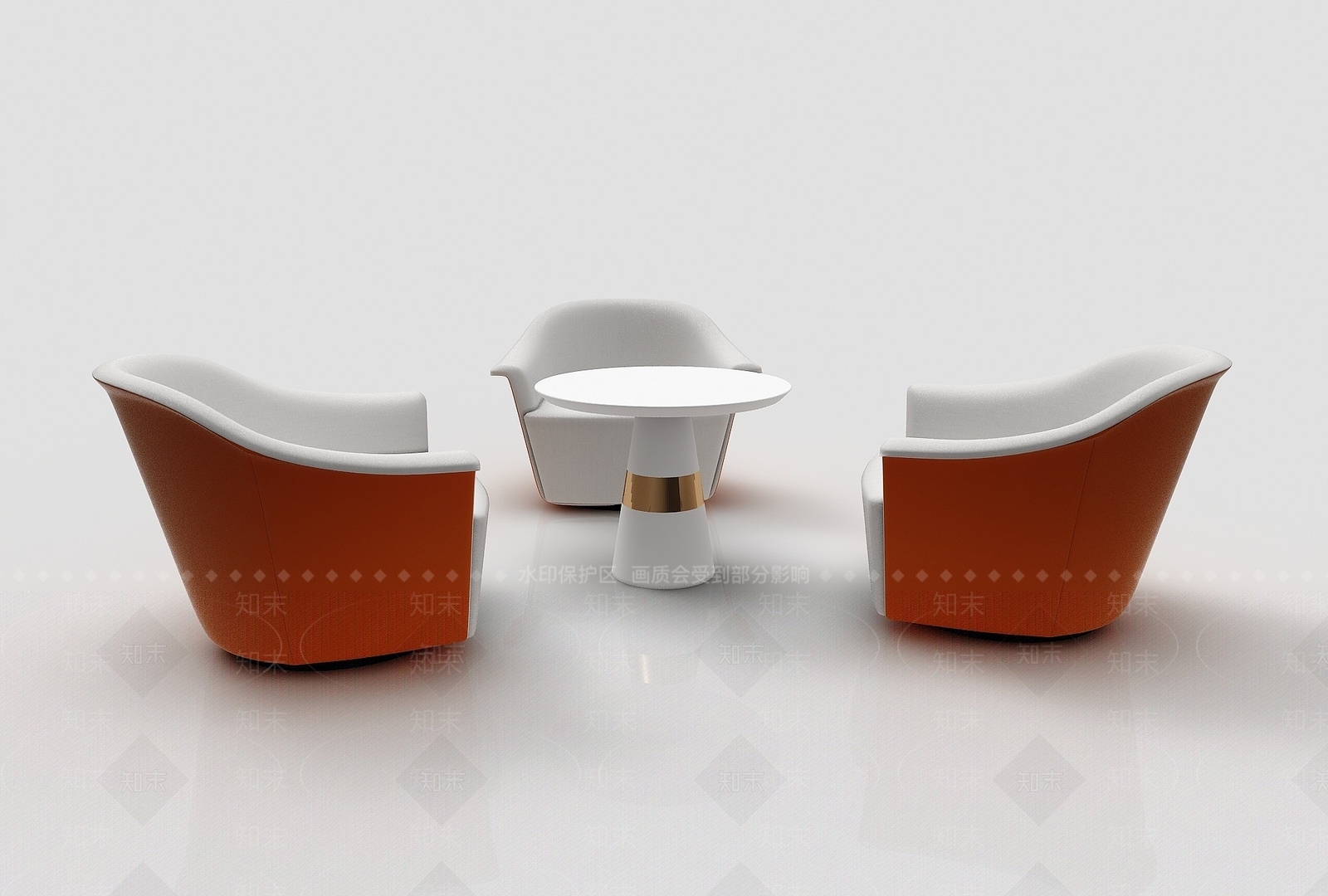 现代双人沙发3D模型下载【ID:1191241689】