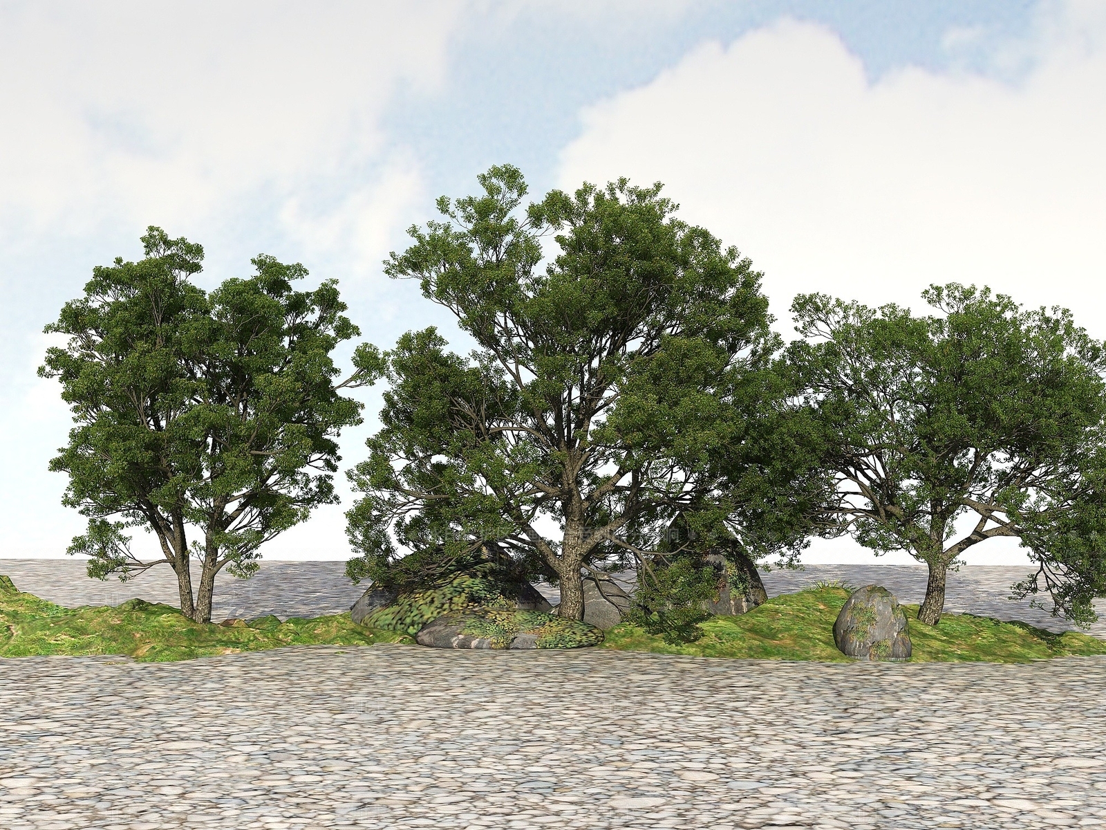 现代办公桌3D模型下载【ID:1191243007】