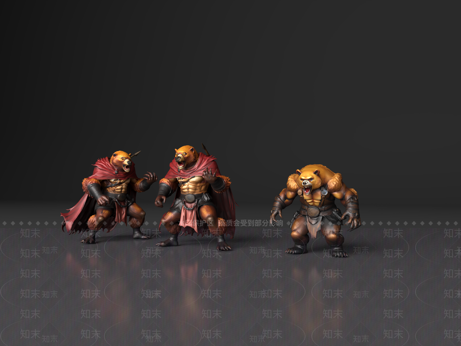 爬行类动物3D模型下载【ID:1191246545】