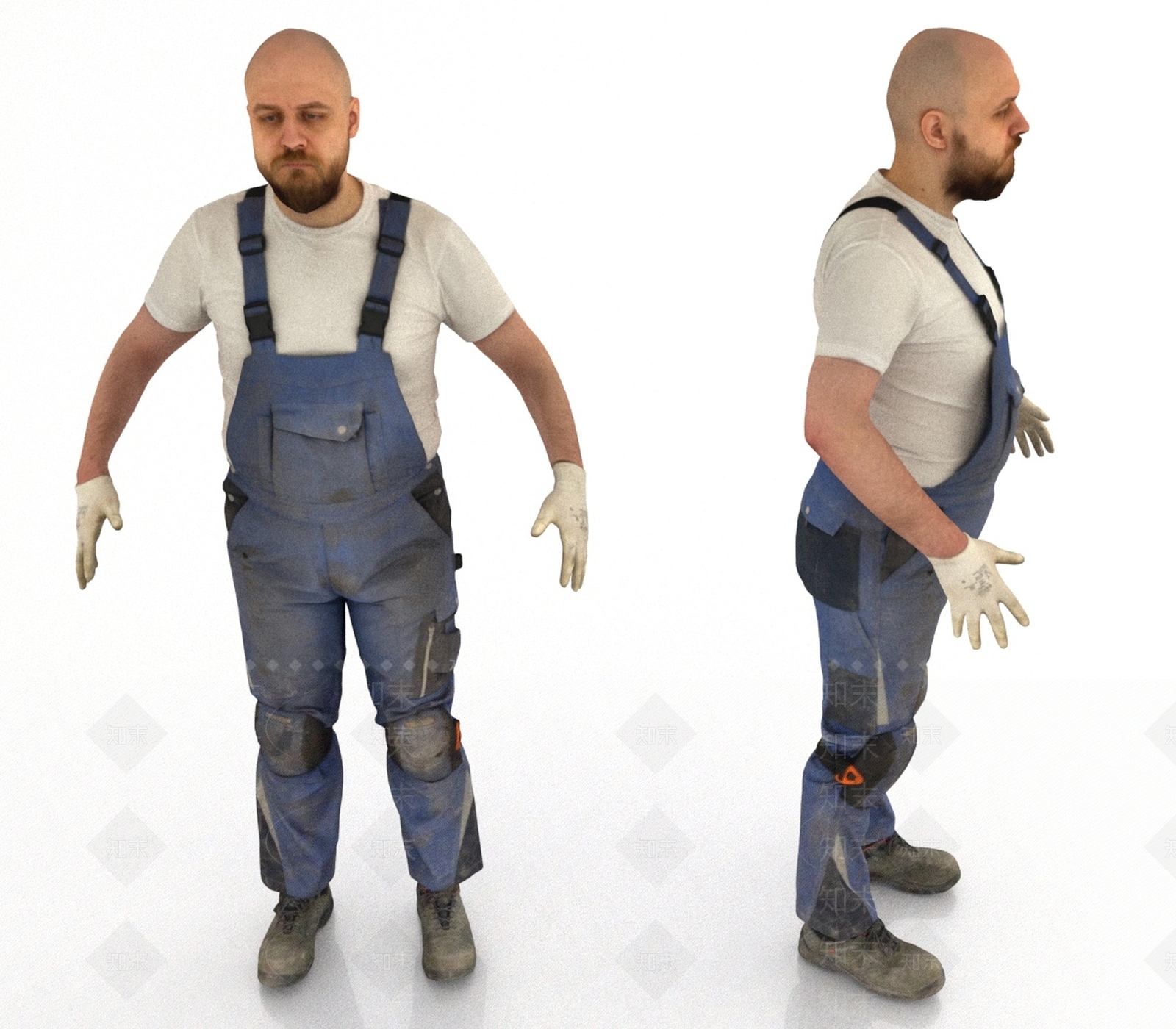 男人3D模型下载【ID:1191248661】