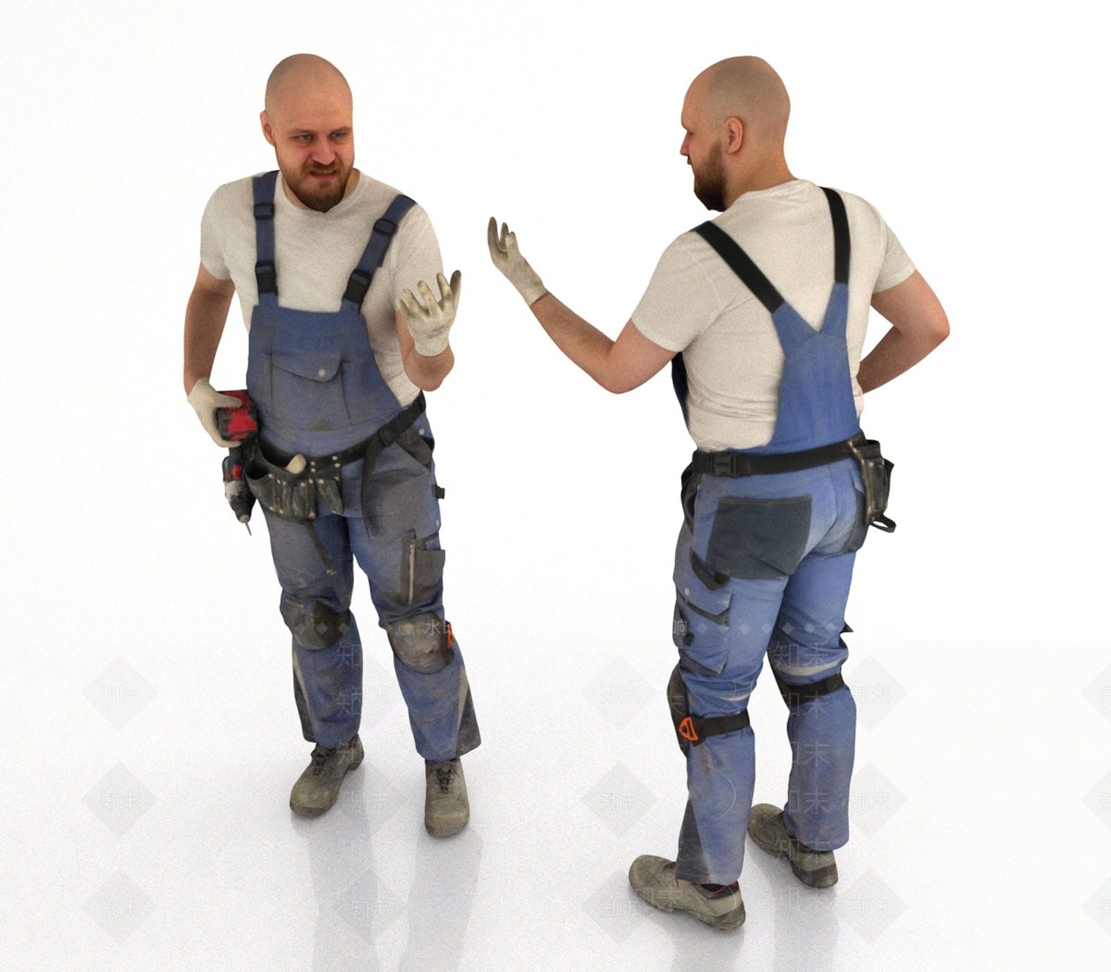 男人3D模型下载【ID:1191248739】