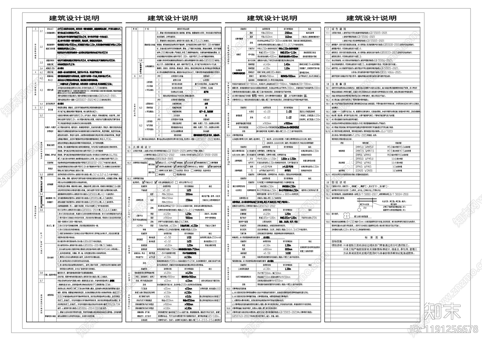 住宅楼建筑cad施工图下载【ID:1191256678】