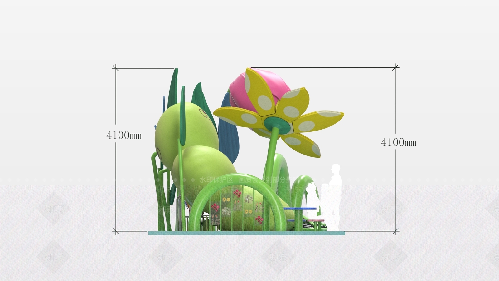 现代儿童乐园3D模型下载【ID:1191266359】