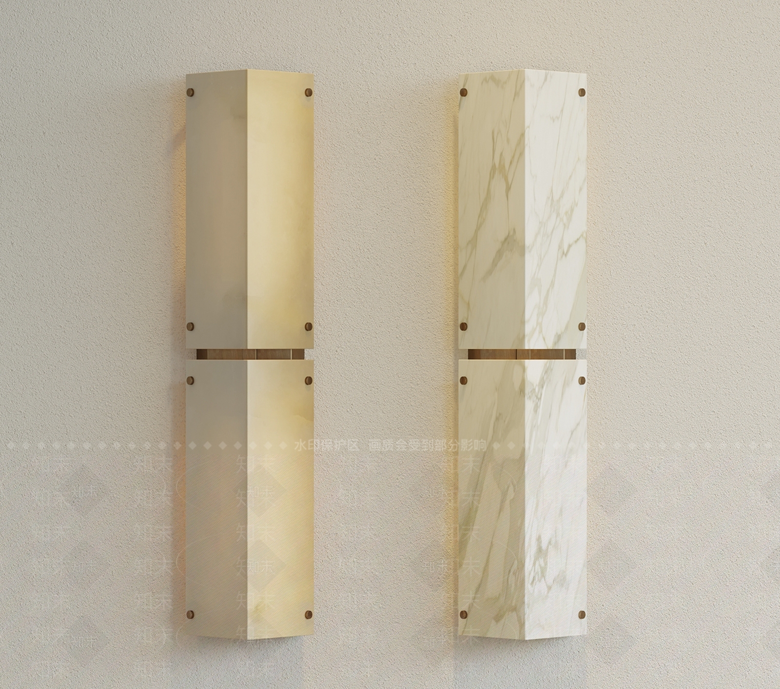现代壁灯3D模型下载【ID:1191273346】