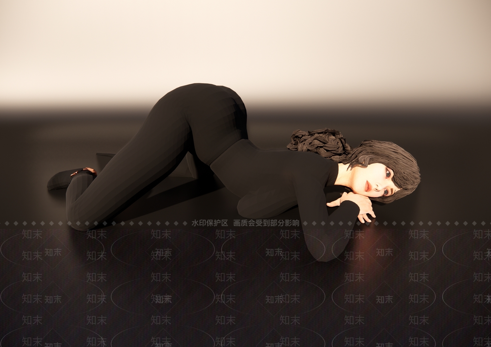 女人SU模型下载【ID:1191276114】