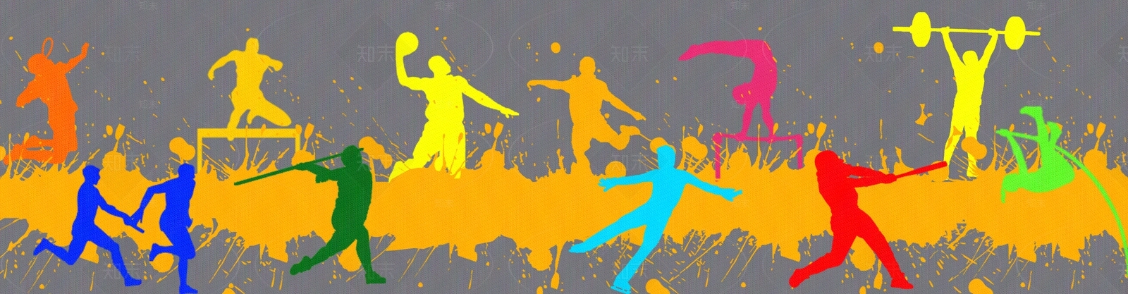 现代涂鸦墙贴图下载【ID:1191276855】