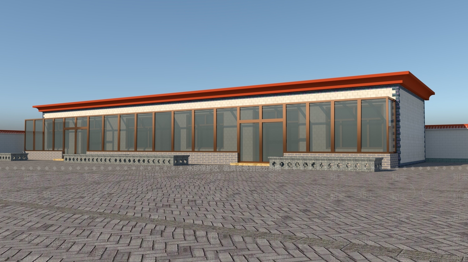 现代其他住宅外观3D模型下载【ID:1191281146】