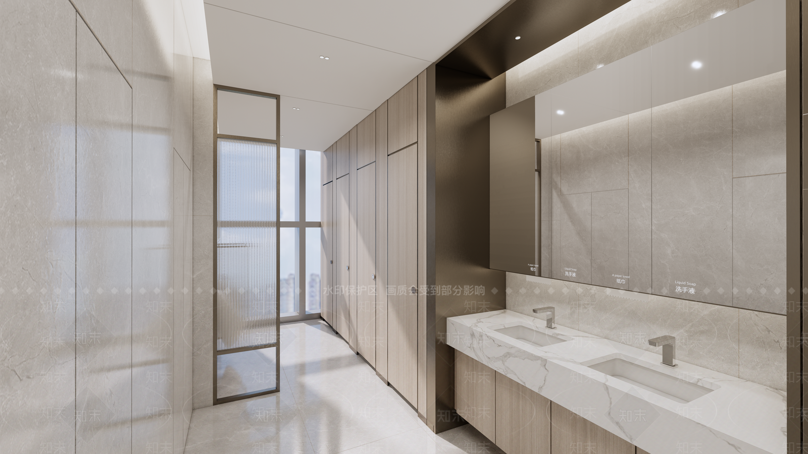 现代其他办公区域SU模型下载【ID:1191282592】