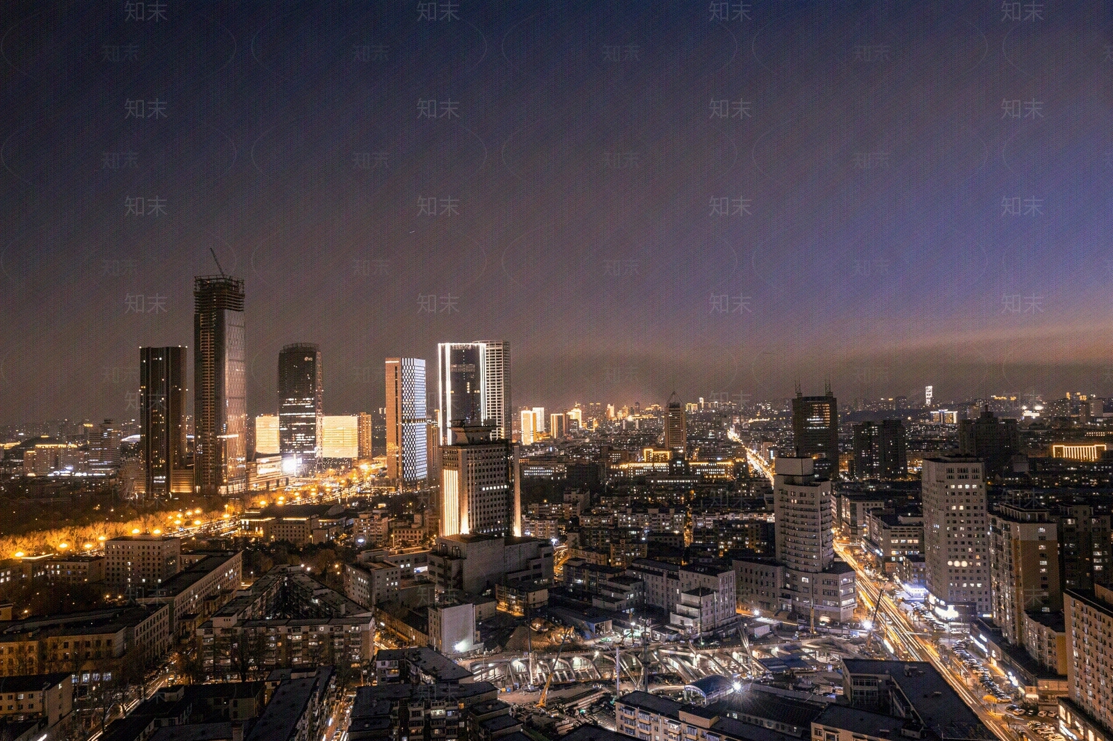 现代城市外景贴图下载【ID:1191285207】