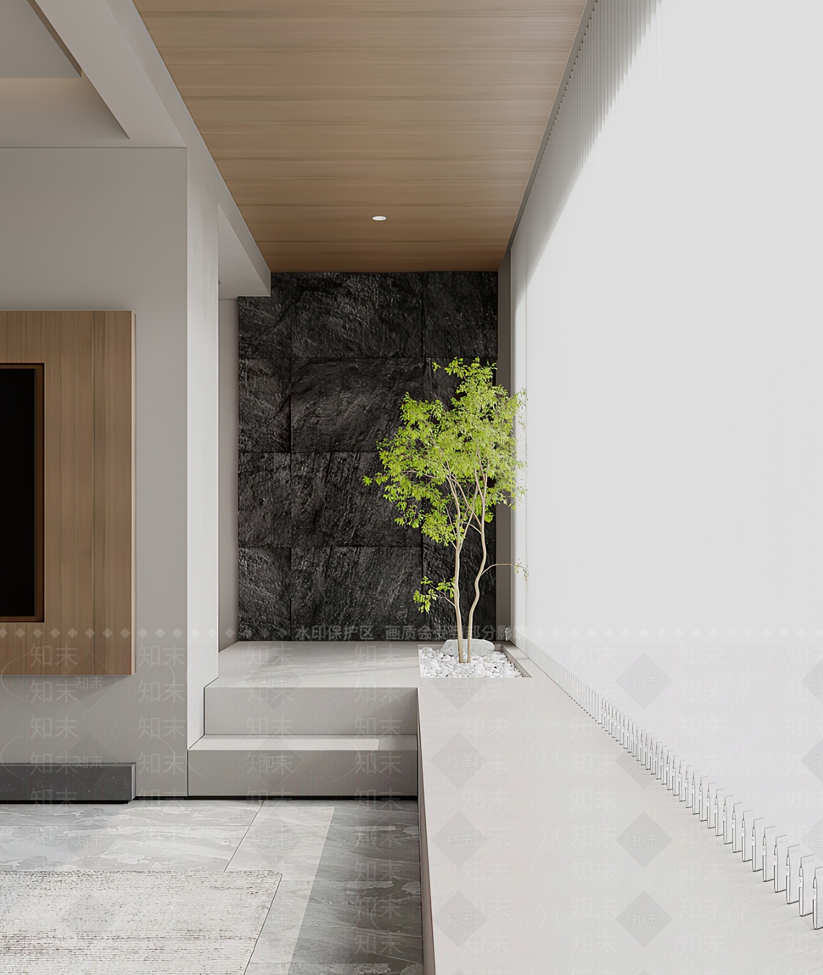 现代阳台3D模型下载【ID:1191285405】