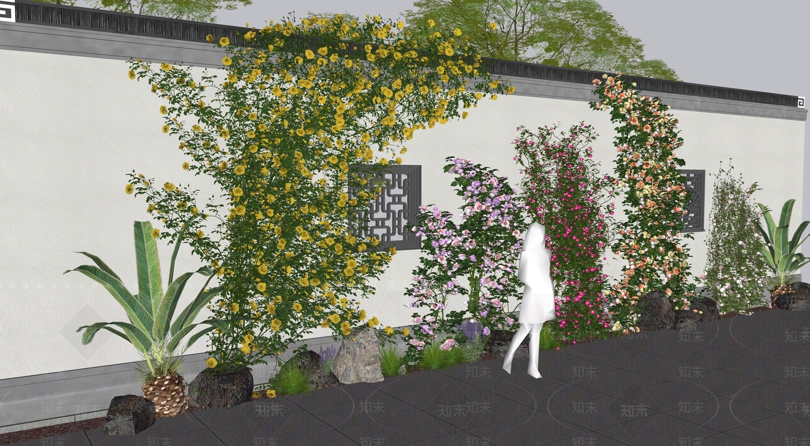 花草SU模型下载【ID:1191286137】