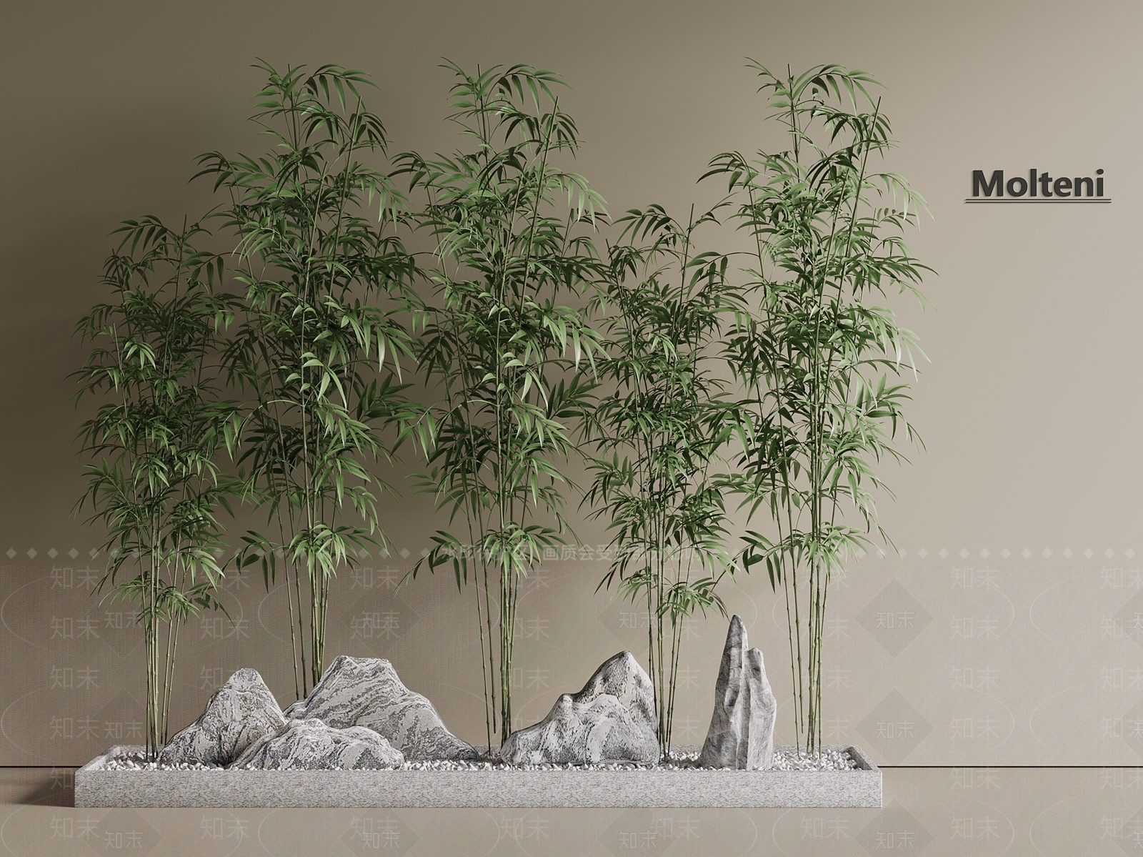 竹子SU模型下载【ID:1191291811】