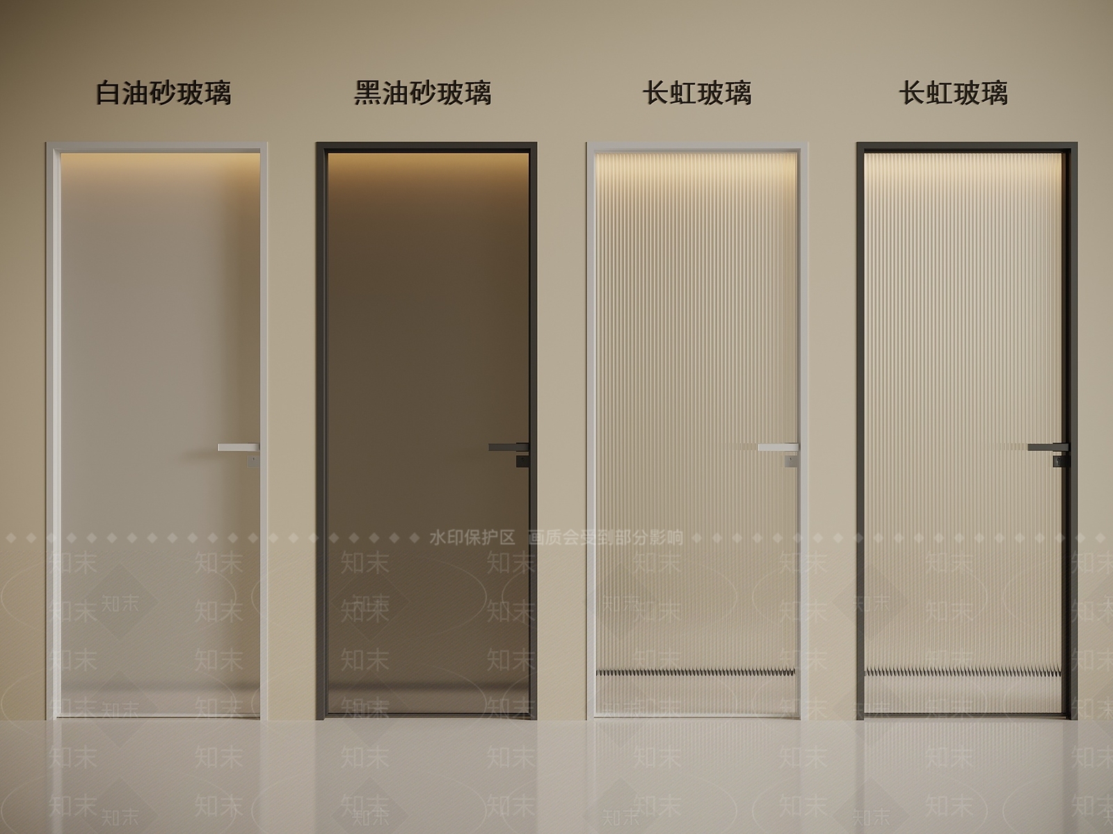 现代单开门3D模型下载【ID:1191291343】