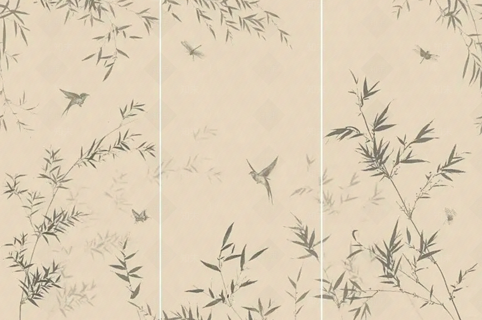 新中式法式花纹砖贴图下载【ID:1191291981】