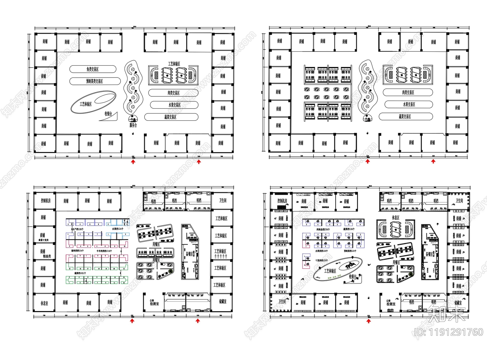 建筑平面图施工图下载【ID:1191291760】