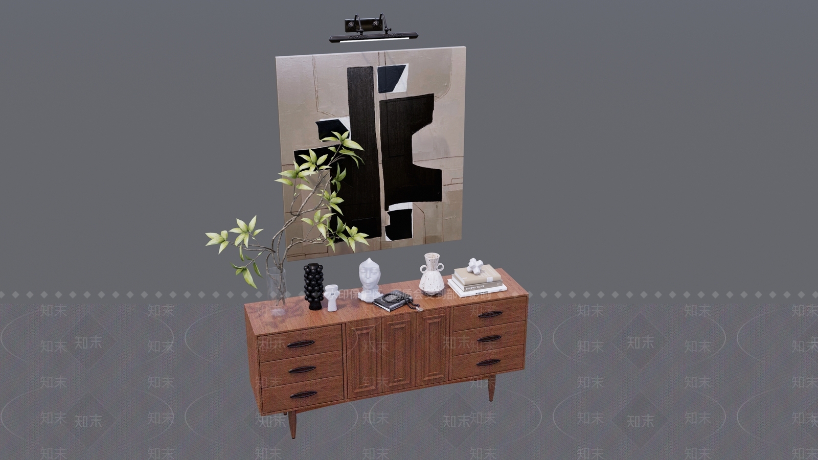 中古其他柜子SU模型下载【ID:1191294690】