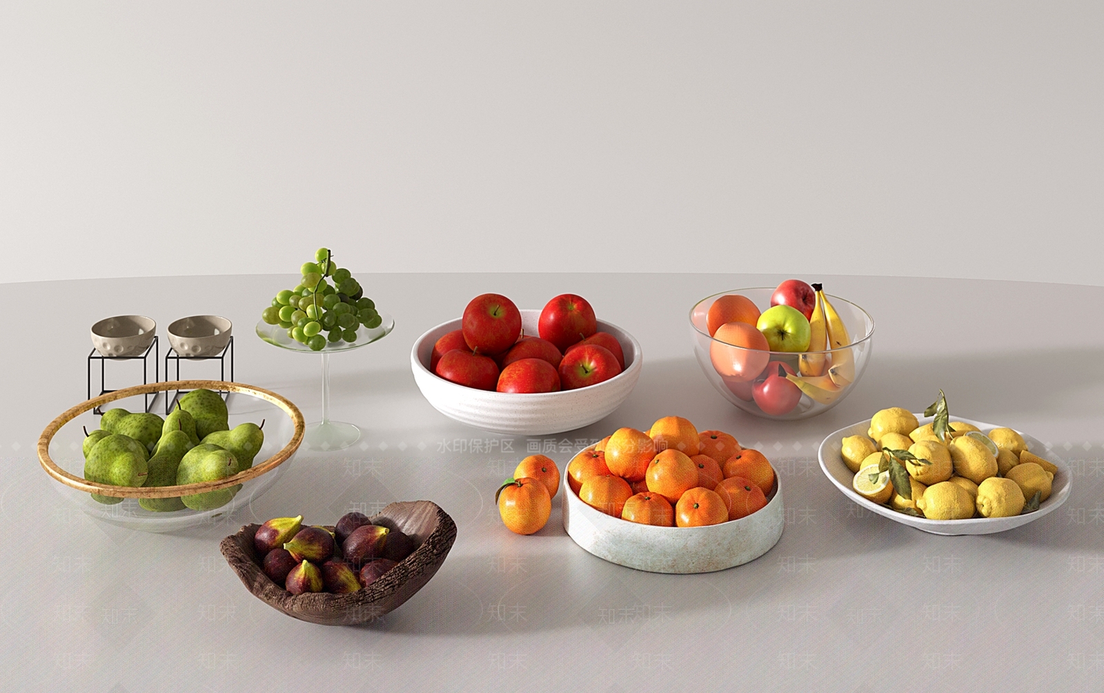 水果蔬菜SU模型下载【ID:1191295587】