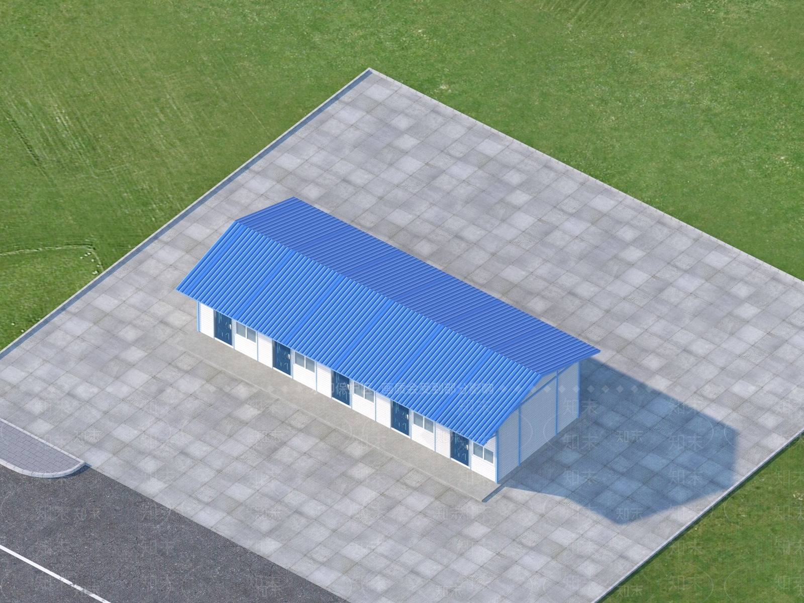 现代其他建筑外观3D模型下载【ID:1191300782】