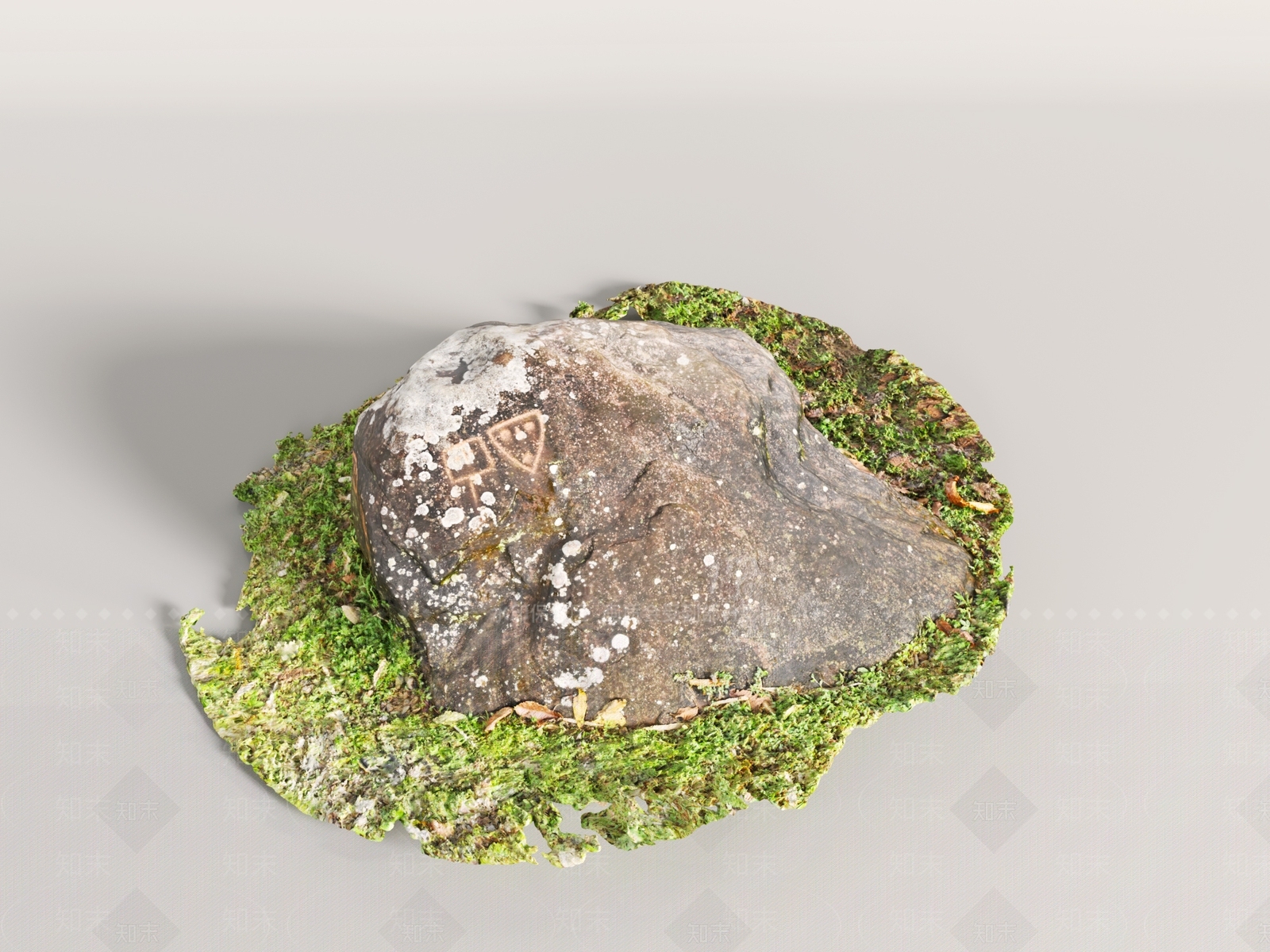 现代石头3D模型下载【ID:1191305708】