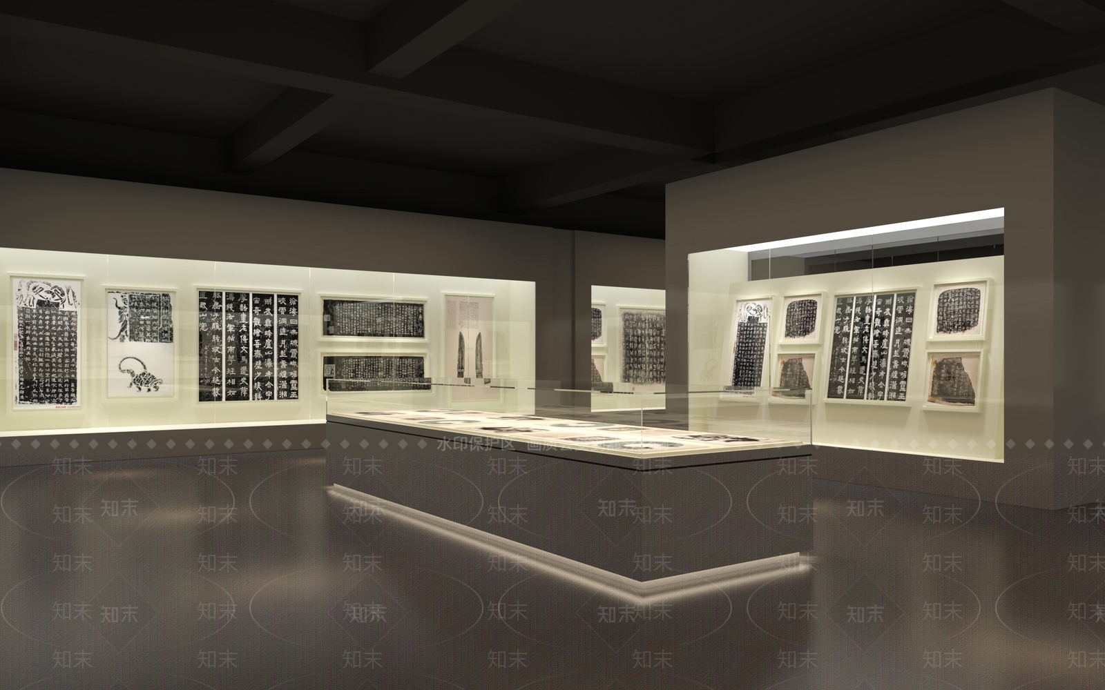 现代新中式博物馆3D模型下载【ID:1191306198】