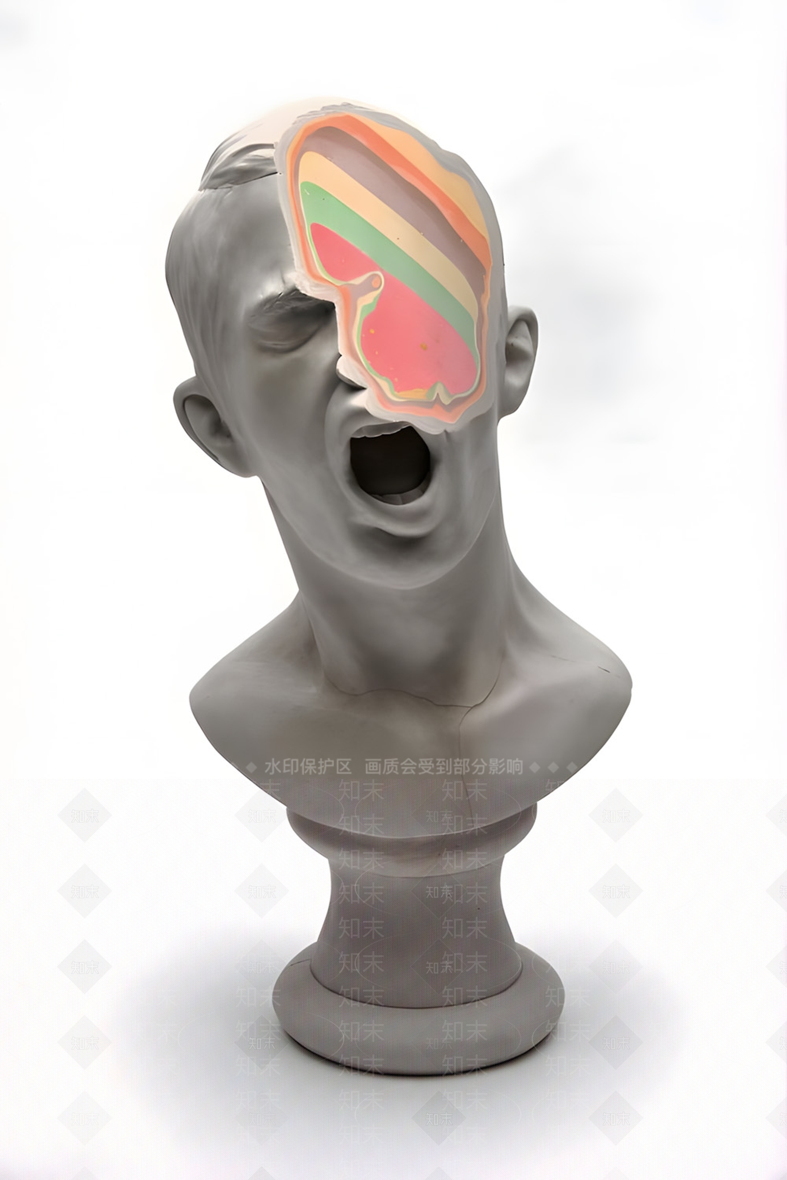 现代景观雕塑3D模型下载【ID:1191308409】