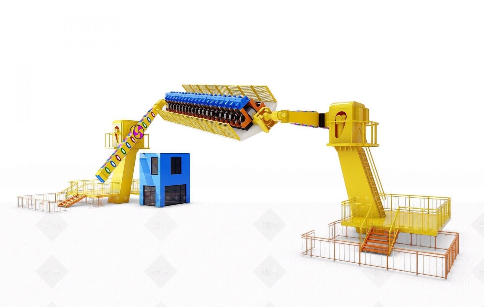 现代游乐场3D模型下载【ID:1191320436】