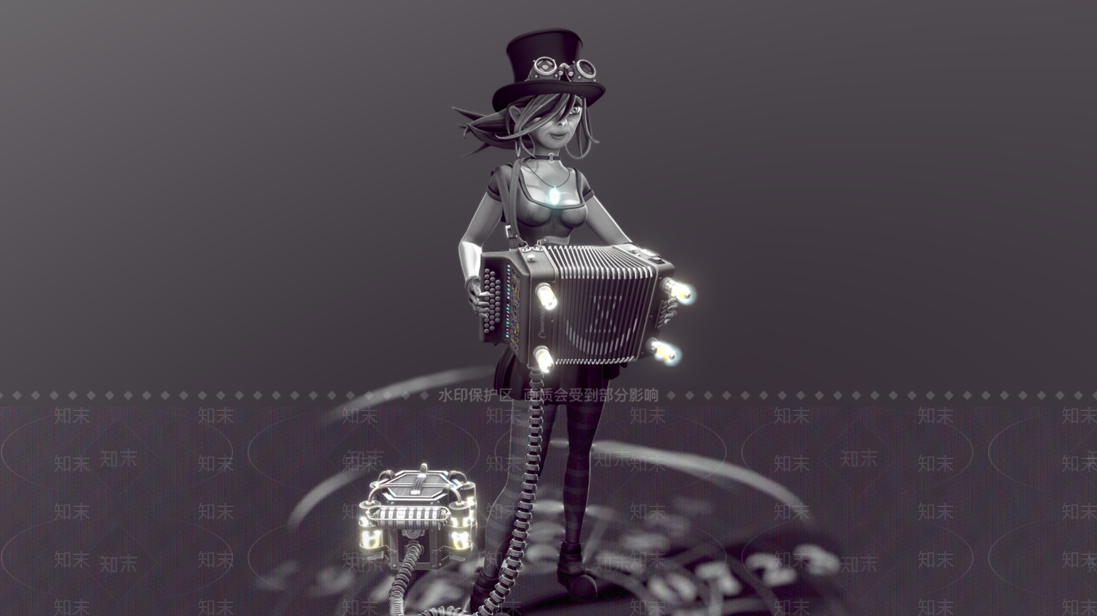 虚拟人物3D模型下载【ID:1191320827】