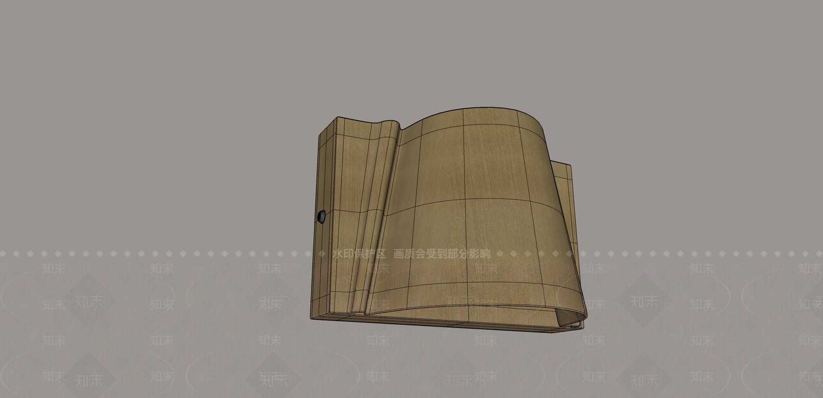 复古壁灯SU模型下载【ID:1191325600】