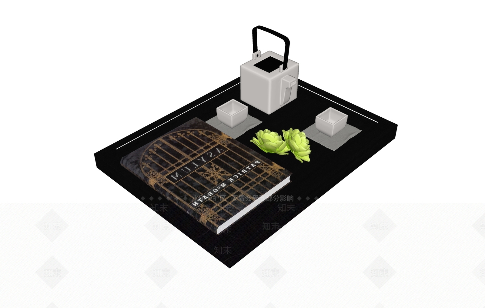 茶具SU模型下载【ID:1191326628】