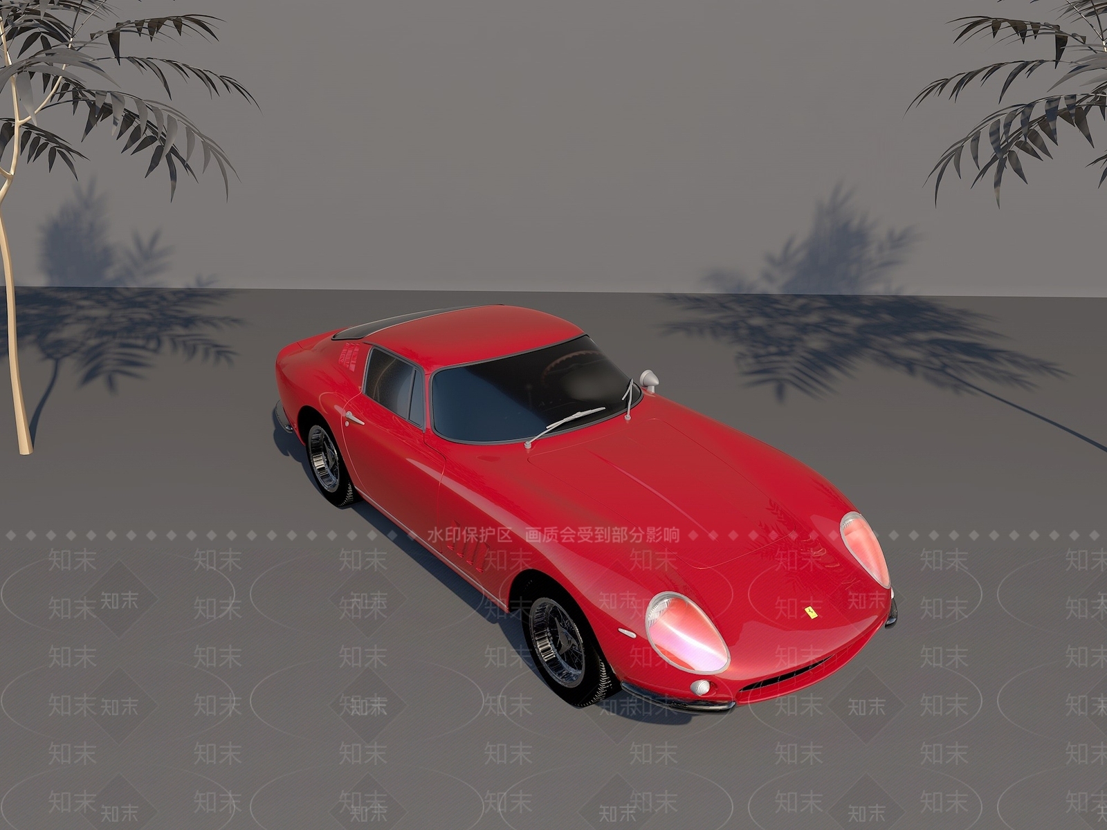 现代法拉利3D模型下载【ID:1191328173】