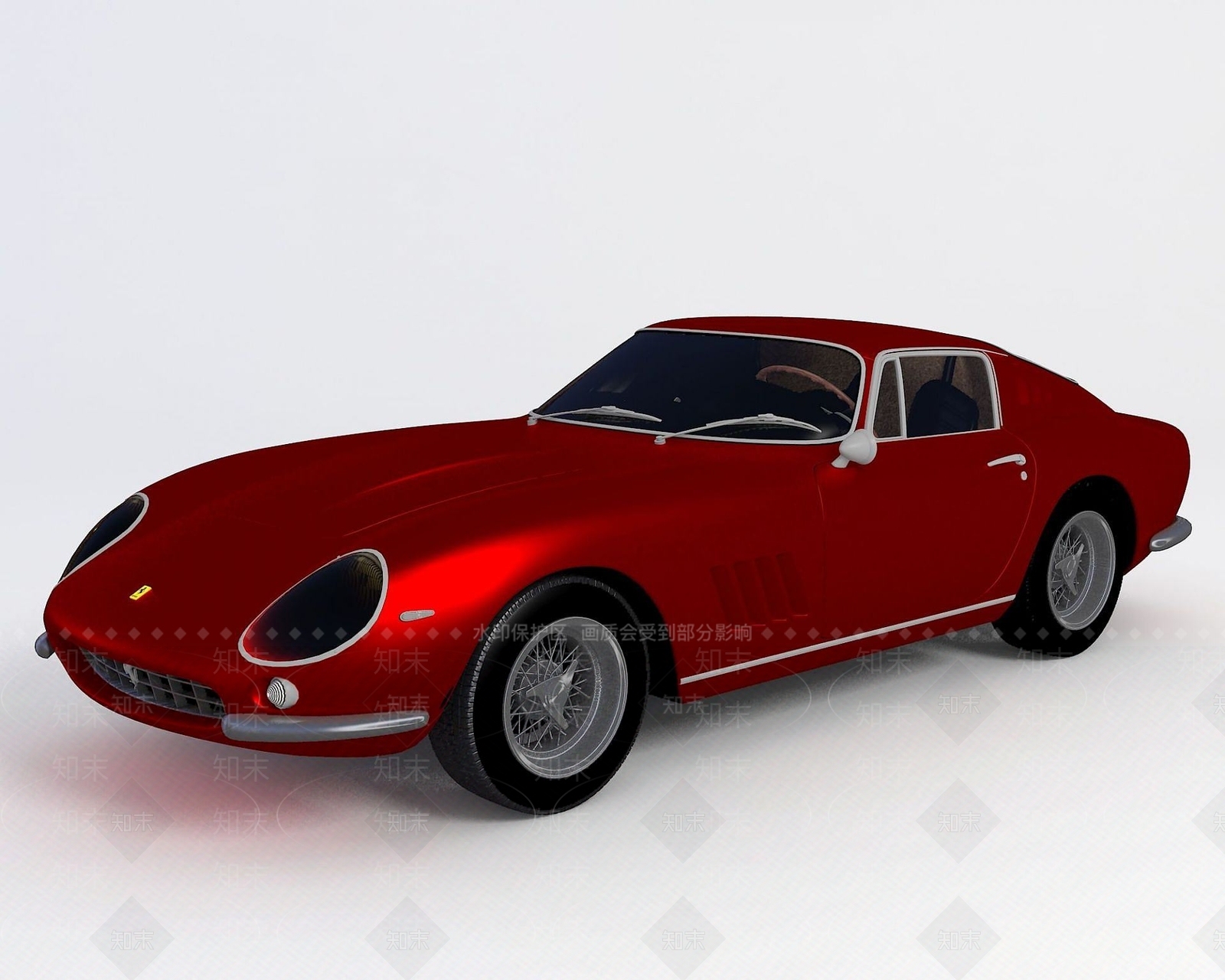 现代法拉利3D模型下载【ID:1191328173】