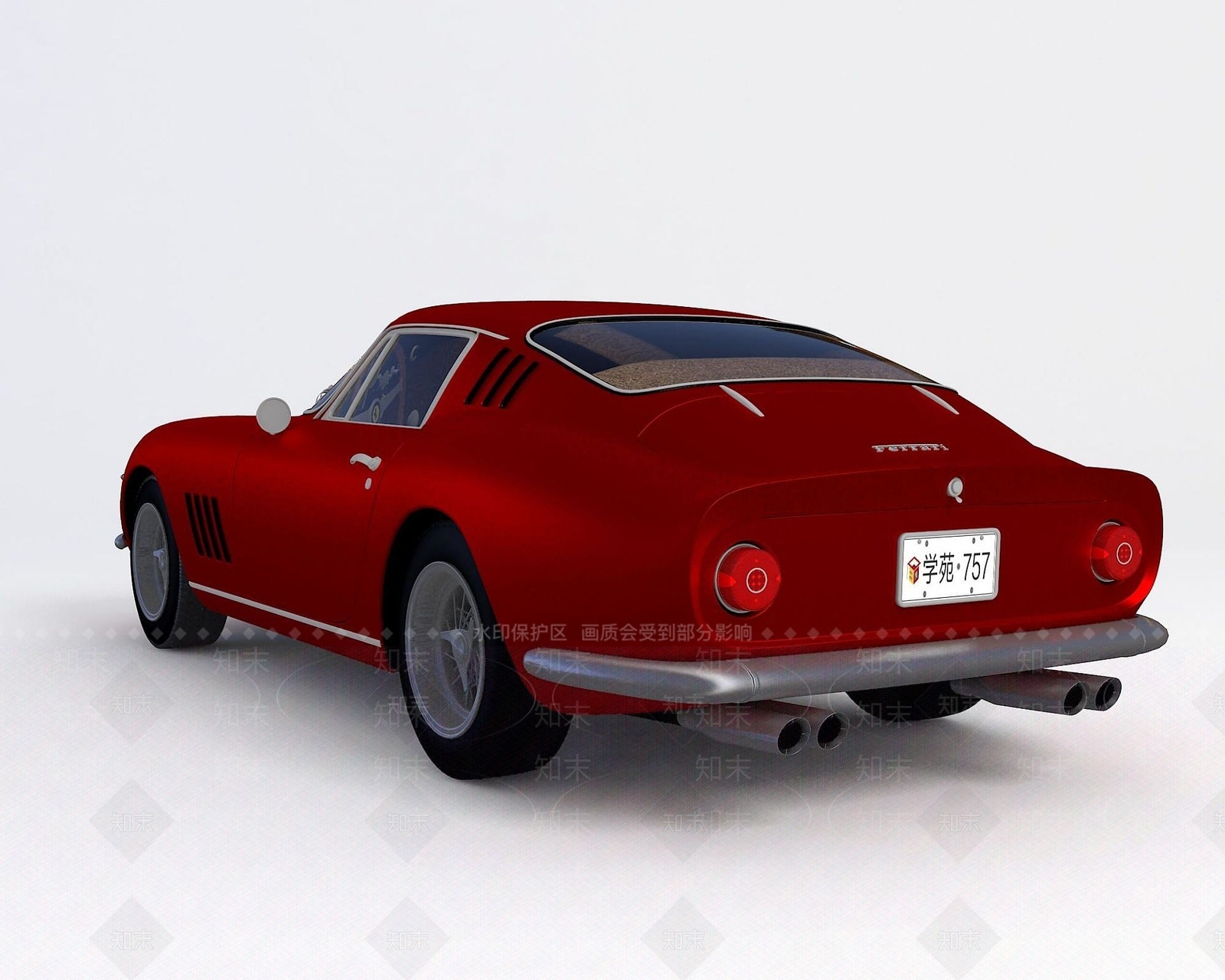 现代法拉利3D模型下载【ID:1191328173】