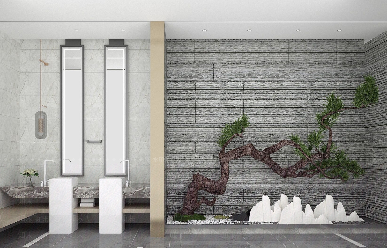 现代石槽3D模型下载【ID:1191328475】