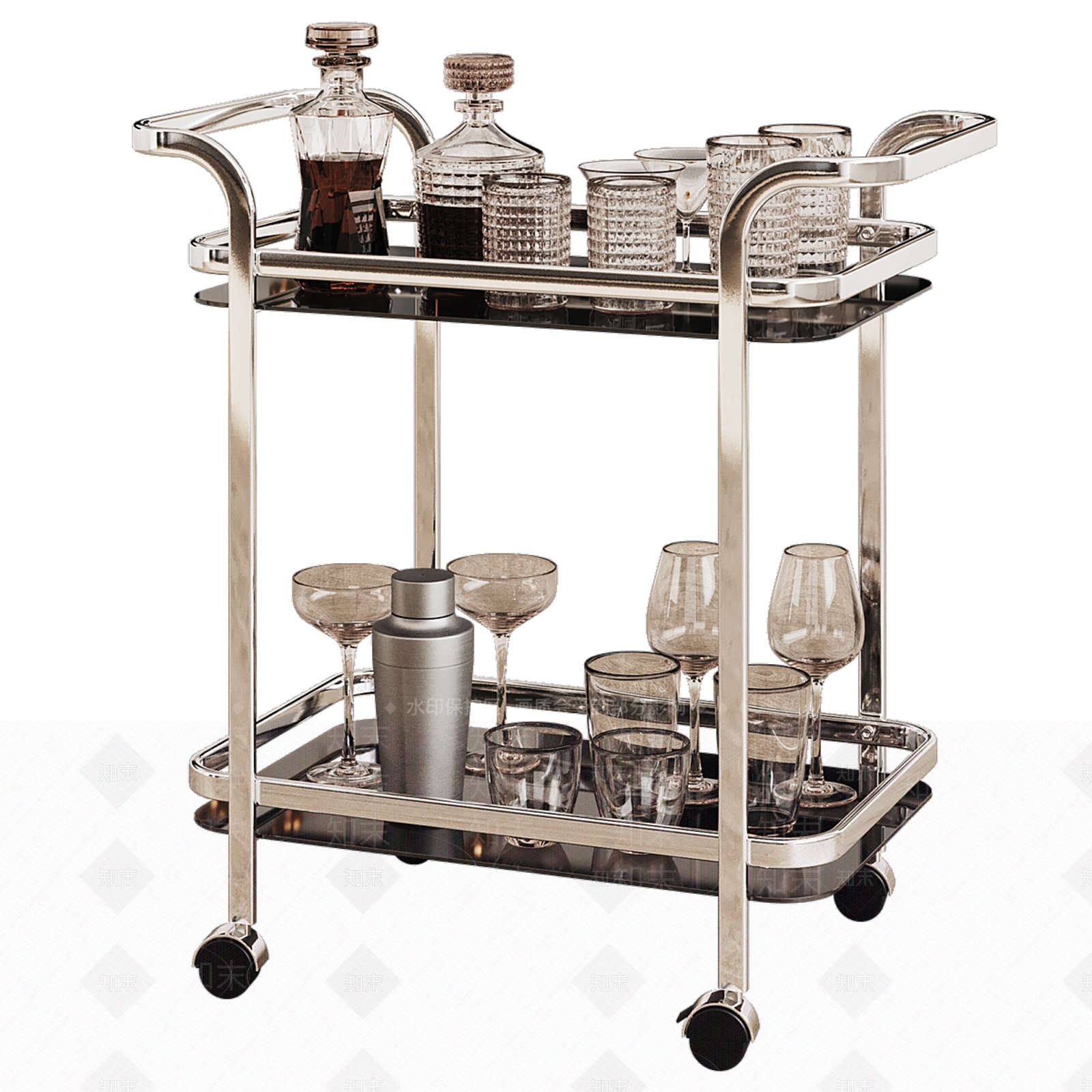 餐具SU模型下载【ID:1191328458】