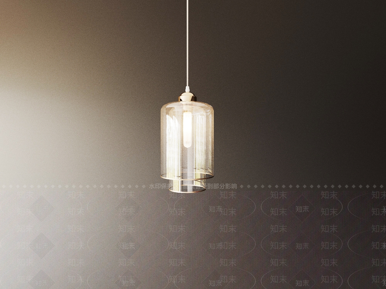 现代吧台吊灯3D模型下载【ID:1191328901】